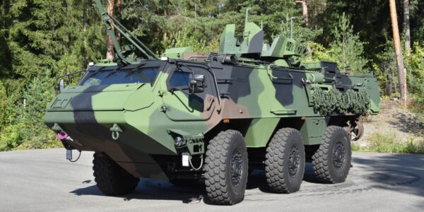 Dania wzmacnia armię – pierwsze transportery Patria 6×6 na Bornholmie