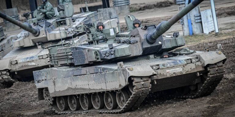 Czołgi K2 należace do 20. Bartoszyckiej Brygady Zmechanizowanen | Fot. mł. chor. Daniel Wójcik, 16 Dywizja Zmechanizowana, źródło: https://zoom.mon.gov.pl/zdjecie/7432/