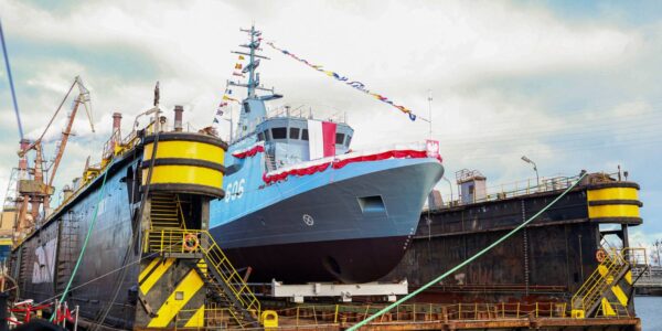 Niszczyciel min ORP „Czajka” zwodowany