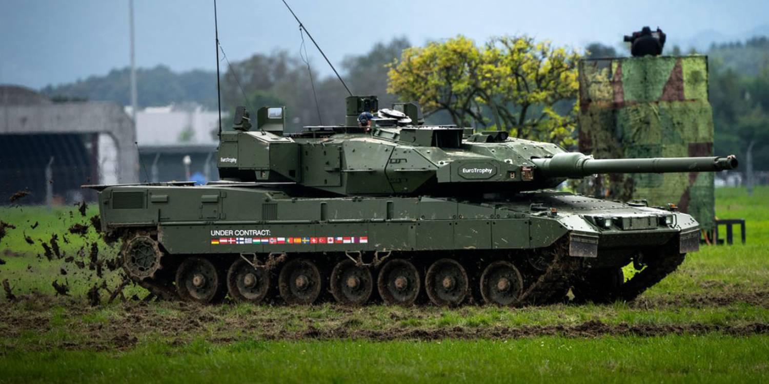 Zdjęcie główne: Czołg Leopard 2A8 | Źródło: https://euro-trophy.de